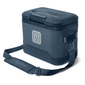 Bru Mate MagPack 12-Can Shoulder Sling Soft Cooler Gris Oscuro Azules | CR_BRU12867